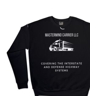 Mastermind Carrier Logo Canvas Unisex Drop Shoulder Fleece Sweatshirt